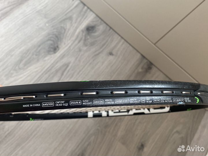 Ракетка для большого тенниса head graphene 360