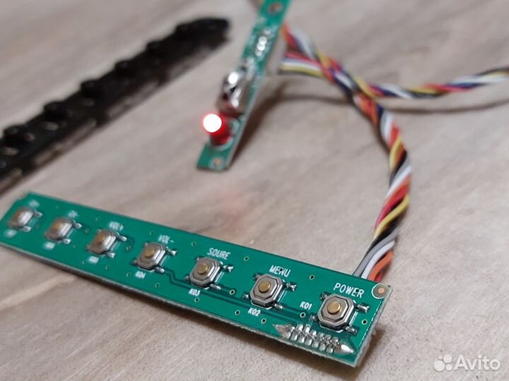 Плата кнопок и ик-порт