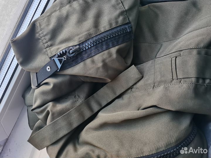 Плащ утепленный