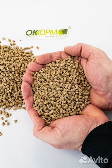 Комбикорм для кур, свиней, коров, кроликов, овец