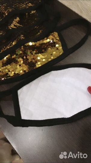 Маска многоразовая детская новая