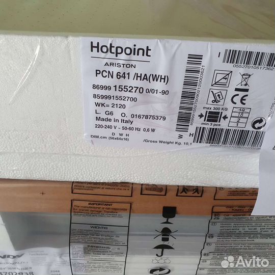 Газовая панель Hotpoint-Ariston новая гарантия