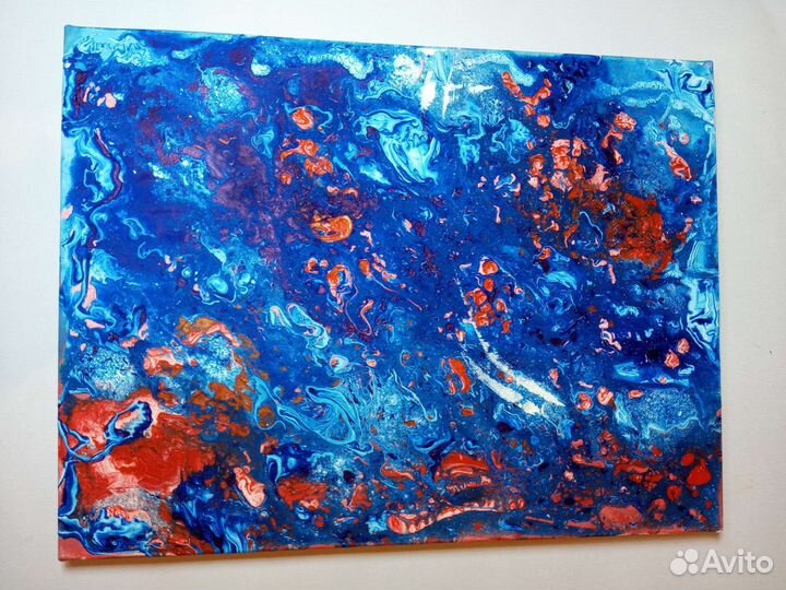 Интерьерная картина абстракция экспрессионизм