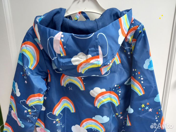 Ветровка тонкая на хлопковом подкладе новая 98 104