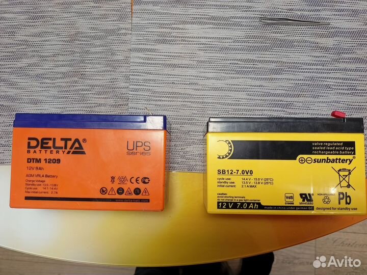 Аккумулятор 12в