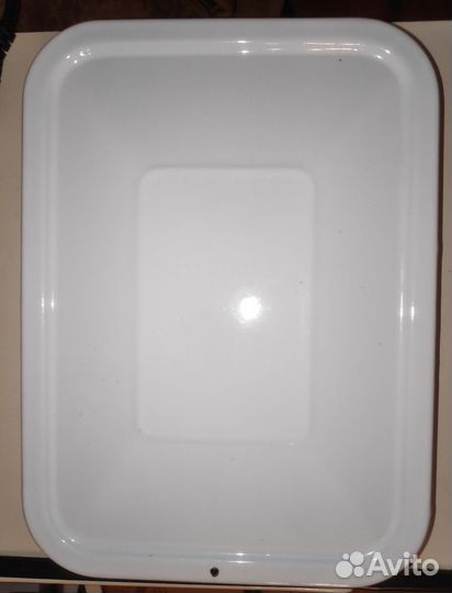 Лоток эмалированный для холодца 2, 5л