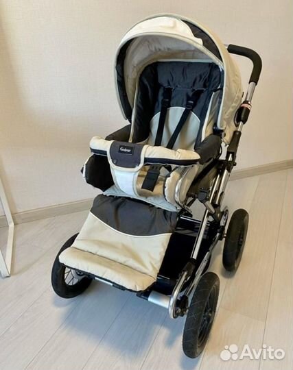 Коляска emmaljunga edge duo combi 2 в 1 polar