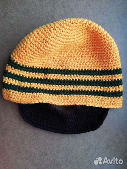 Шапка с бородой