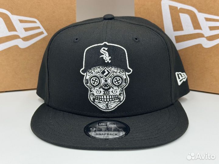 Бейсболка New Era 9fifty Chicago White Sox Skull