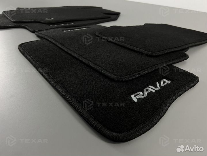Коврики Toyota RAV4 V XA50 велюровые