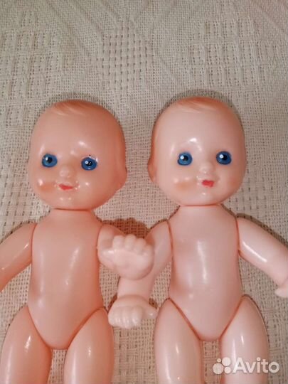 Пупсики детские Ванюша, производство СССР