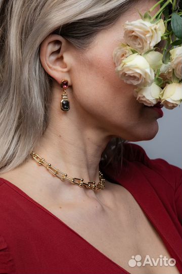 Серьги, серьги длинные, гвоздики