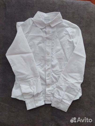 Белая блузка для девочки