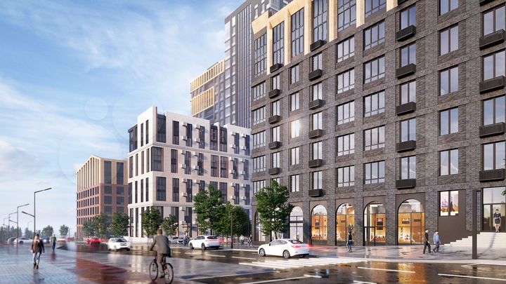 2-к. квартира, 77,7 м², 3/8 эт.