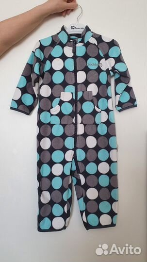 Комбинезон флисовый р.98