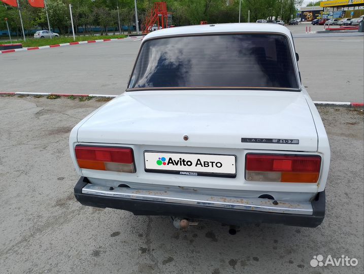 ВАЗ 2107 1.5 МТ, 2005, 91 000 км