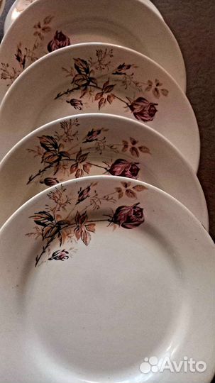 Тарелки посуда СССР кфз