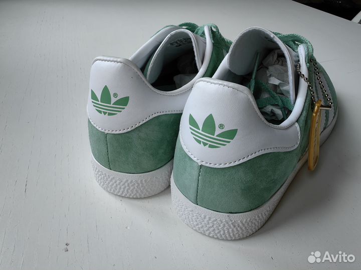 Adidas Gazelle 85 Semi Court Green White 38-39р