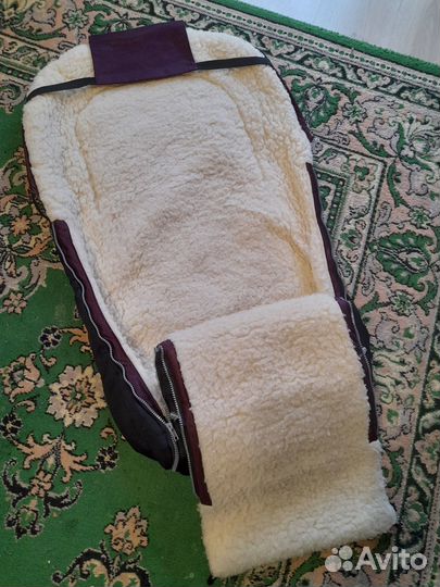 Меховой конверт на овчине