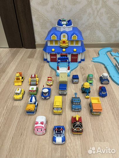 Машинки поли робокар полная коллекция