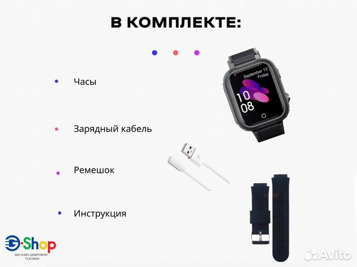 Детские смарт часы LT21 Wifi GPS 4G IP67 с камерой