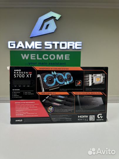 Видеокарта Radeon Amd Rx 5700Xt 8Gb