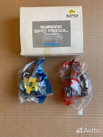 Контактные педали Новые Shimano PD-M525 (PD-M520)