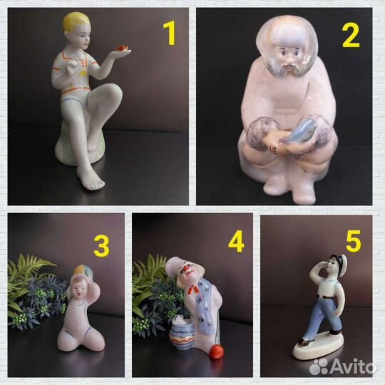 Статуэтка фарфор Зхк,Полонне