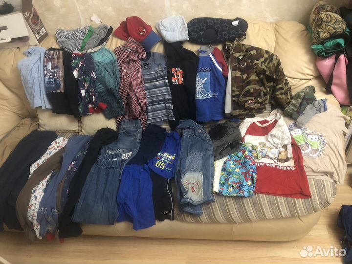 Вещи на мальчика на 5-6 лет пакетом