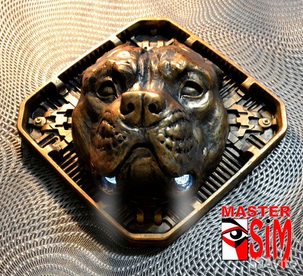 Американский питбультерьер Декоративный светильник