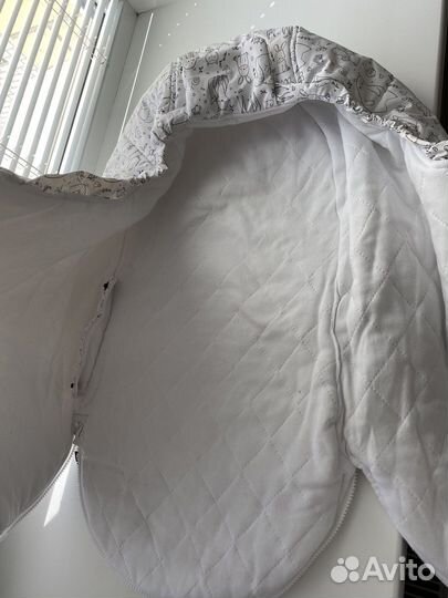 Кокон утепленный для новорожденного