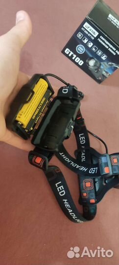 Фонарь на лоб Огонь HT-260-GT100