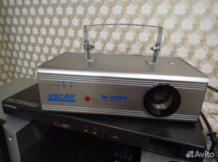 Световой прибор для дискотек 3 шт