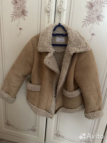 Дубленка zara