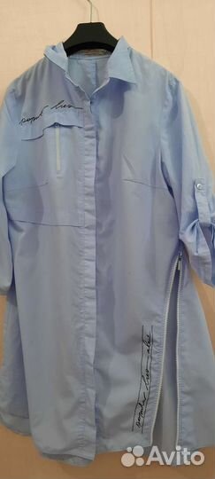 Рубашка женская удлиненная