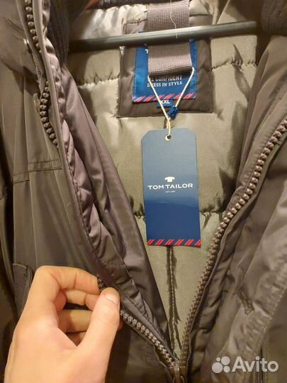 Мужская зим. куртка парка Tom Tailor.Оригинал52-54