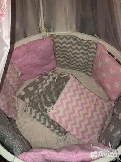 Бортики на кроватку