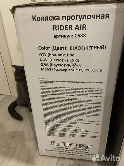 Коляска babyton rider