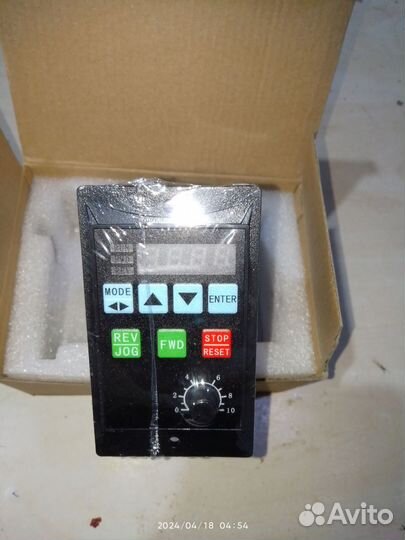 Частотный преобразователь 0,75 кВт