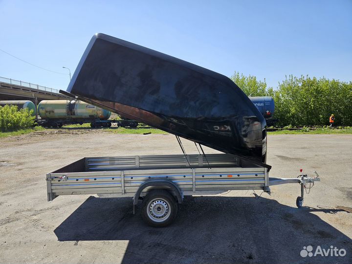 Пластиковая крышка на прицеп Мзса