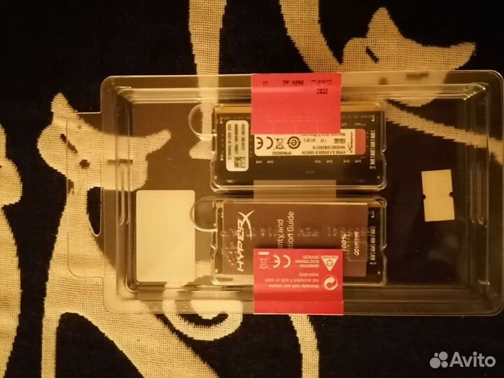 Оперативная память sodimm 16 Гб HyperX 2666