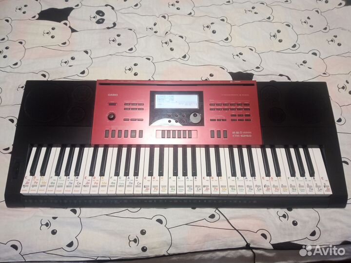 Синтезатор casio ctk 6250