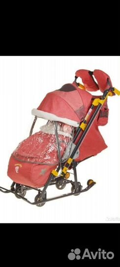 Коляска санки