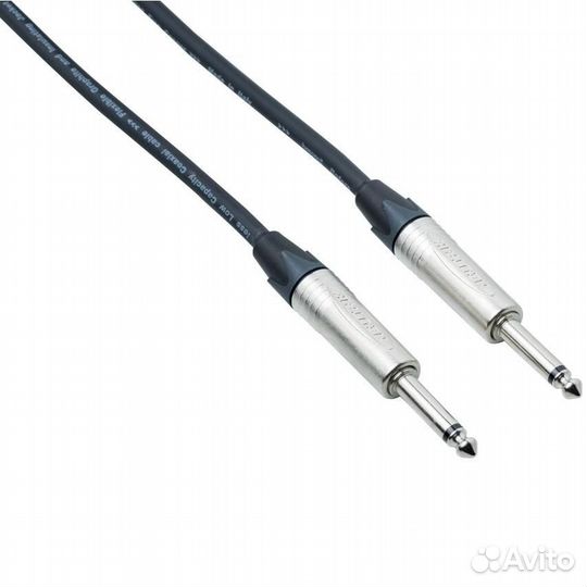 Кабель гитарный Bespeco NC200 2 m (прямой/прямой)