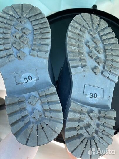 Ботинки демисезонные для мальчика 30