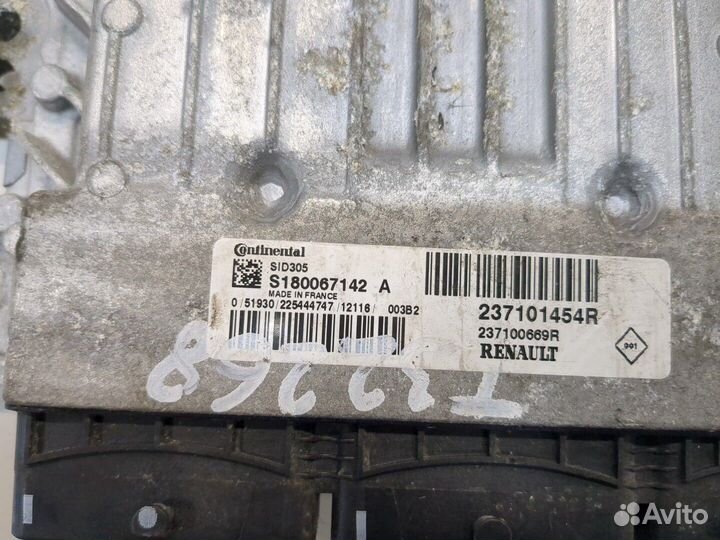 Блок управления двигателем Renault Megane 3 2009