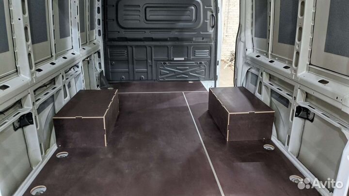 Фрезеровка и обшивка фургонов