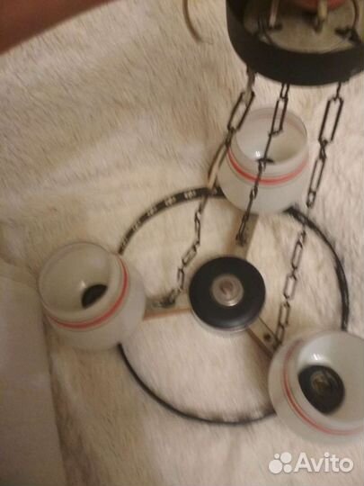 Люстра потолочная бу