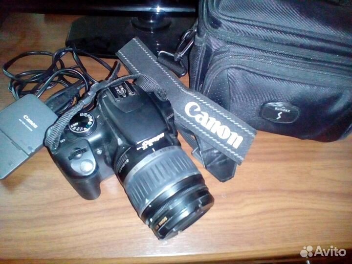 Фотоаппарат canon EOS-350D kit обьектив 18-55