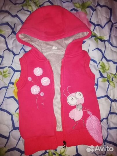 Детские вещи пакетом на девочку 74-92 см